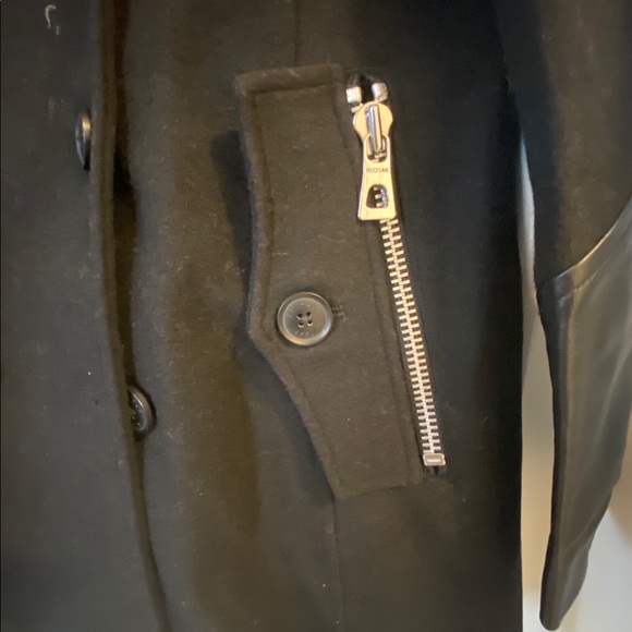 Rudsak Wool & Leather Coat - Picture 10 of 11